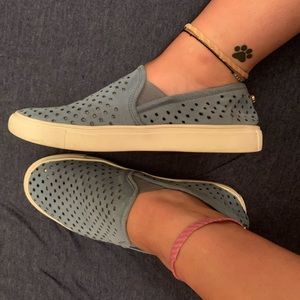 Blue Steve Madden Owen Slip-On Sneakers